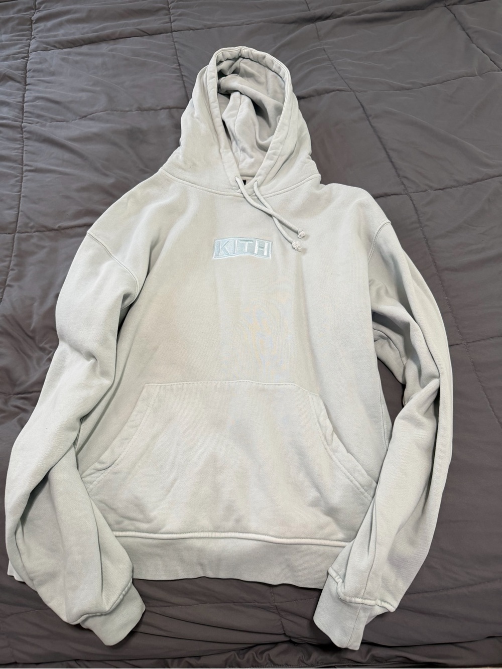 Kith Men’s Light Sage Pullover Hoodie